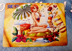 One Piece Waifu Anime Wco Card Prism Holo Mirror Carte 25 Mint - Image 1