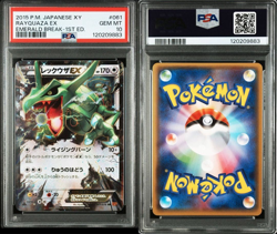 2 sets PSA 10 Rayquaza EX 158/XY-P Pokemon Center Promo 2015 Card GEM MINT - Image 5