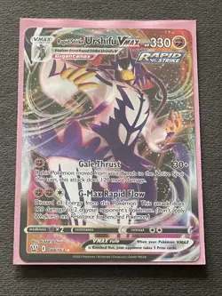 Pokemon Card Rapid Strike Urshifu VMAX 088/163 Battle Styles Full Art NM - Image 1