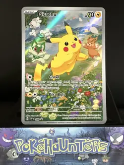 Pokemon Card Pikachu SVP 088 Scarlet & Violet Black Star Promo Near Mint - Image 1
