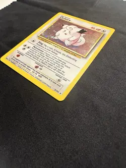 Clefairy 5/102 Holo Base Set Unlimited Rare Pokemon TCG Card Vintage - Image 4