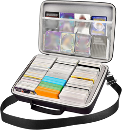 Trading Card Case, 2000+ Card Deck Box for MTG Commander, for Yugioh, for Magic - Image 1