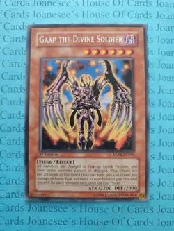 ANPR-EN096 Gaap the Divine Soldier Rare Yu-Gi-Oh Card 1st Edition New - Image 1