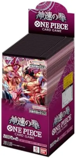 Bandai One Piece Card A Fist of Divine Speed Box 24 Packs OP-11 F/S w/Tracking# - Image 3