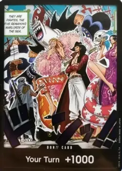 DON!! Card (Alternate Art) DON!! 500 Years in the Future NM - Image 1