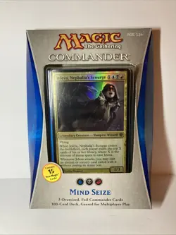 MTG Magic Gathering Factory English Commander Deck 2013 Mind Seize New SEE PICS - Image 1