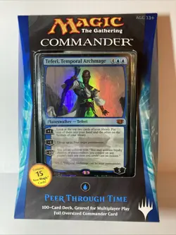 Commander 2014 Deck Peer Through Time (ENGLISH) SEALED NEW Mtg Precon Magic - Image 1