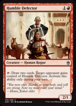 Humble Defector - Light Play MTG Masters 25 - Image 1