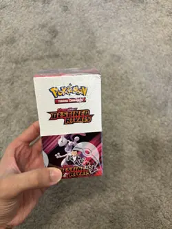 Pokemon TCG Scarlet & Violet Destined Rivals Half Booster Box 18 Packs Sealed - Image 1