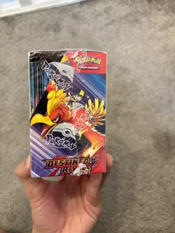 Pokemon TCG Scarlet & Violet Destined Rivals Half Booster Box 18 Packs Sealed - Image 4