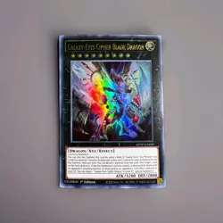 Yugioh Galaxy-Eyes Cipher Blade Dragon GFTP-EN059 Ultra Rare 1st Ed NM - Image 1