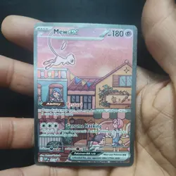 Mew EX 053 Promo - Pokemon 151 Holo Pokemon Card - LP - Image 1