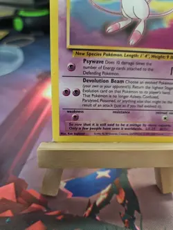 Pokemon TCG Mew #8 Black Star Promo Rare Non-Holo Card Wizards Promos MP - Image 5