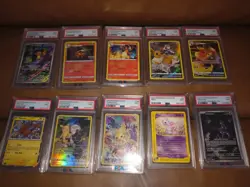 PSA 9 Pokemon 10 Card Lot - Image 4