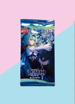 Genshin Impact Trading Card Game 1x Booster Pack Karten Anime Manga Kawaii B NEU - Image 1
