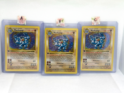 Machamp Base Set 8/102 First Edition Shadowless Holo Pokemon Trading Card - Image 1