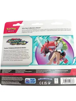 POKEMON TCG Journey Together Booster Pack Set Scrafty Foil Promo Card NOC TOG - Image 5