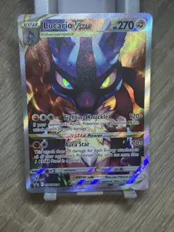 Pokemon TCG: Lucario VSTAR SWSH291 SWSH: Sword & Shield Promo Cards Holo - Image 1