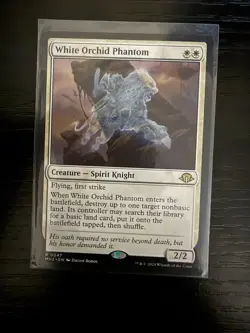 1x White Orchid Phantom Light Play, English Modern Horizons 3 MTG Magic - Image 1