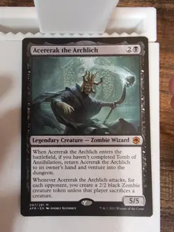 Acererak the Archlich Adventures in the Forgotten Realms MTG - Image 1