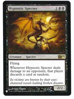 MTG - Hypnotic Specter - Mystery Booster - Rare 100/249 - Image 1