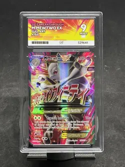 ACE 9 - M Mewtwo EX 160/162 - Pokemon TCG XY Breakthrough - Image 1
