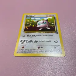 Black Star Promo Jigglypuff #7 Pokemon Card WOTC Vintage - Image 2