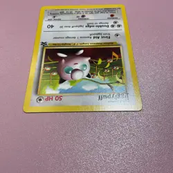 Black Star Promo Jigglypuff #7 Pokemon Card WOTC Vintage - Image 4