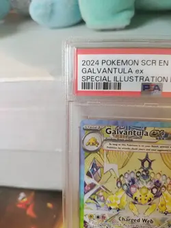 Pokemon PSA 10 Galvantula 168/142 ex Special Illustration Rare Stellar Crown - Image 2