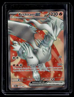 2020 Scarlet & Violet Series - White Flare Reshiram Ultra Rare #158 - Image 1