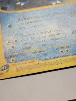 Blastoise 36/165 Non Holo E-reader Expedition Base Set Pokemon TCG Nintendo - Image 3