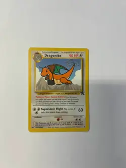 Dragonite #5 Pokemon The First Movie WOTC Black Star Promo - Image 1