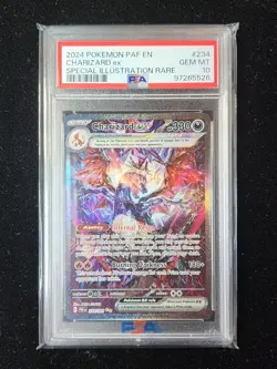 PSA 10! Pokemon TCG Charizard ex Paldean Fates Sir 234/091 STUNNINGLY BEAUTIFUL! - Image 1