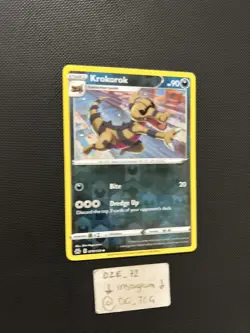 Pokemon Crown Zenith - Krokorok - 079/159 - REVERSE Holo Rare - M/NM - Image 3