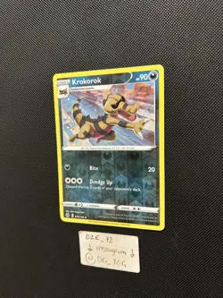 Pokemon Crown Zenith - Krokorok - 079/159 - REVERSE Holo Rare - M/NM - Image 4