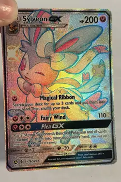 Sylveon GX SV76/SV94 - Hidden Fates: Shiny Vault Holo - Pokemon TCG 2019 LP - Image 2