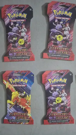 🔥 Pokemon TCG 10 Destined Rivals Sleeved Booster Packs- All New & Sealed 🔥 - Image 2