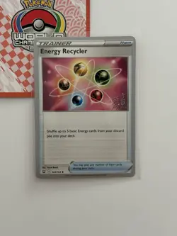 Energy Recycler 124/163 Pokemon World Championships Deck Variant Battle Styles E - Image 1