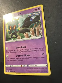 2021 Pokemon Sword Shield Evolving Skies Marshadow 80 /203 Cosmic Holo Promo - Image 3