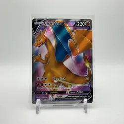 Charizard V SWSH050 Full Art Black Star Promo Pokemon TCG - Image 1