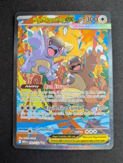 Mega Kangaskhan Ex 182/132 Mega Evolution SIR English Pokemon Card Near Mint - Image 1