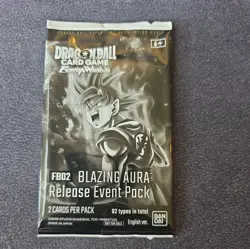 Dragon Ball Super Card Game Fusion World FB-02 Blazing Aura Release Event Pack - Image 1
