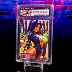 Yoruichi Waifu Card Serial #16/25 LIMITED RELEASE Encased Custom Holo SLAB Bleac - Image 2