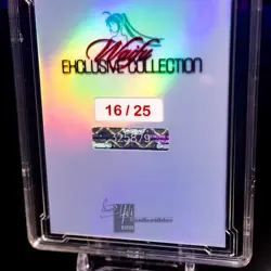 Yoruichi Waifu Card Serial #16/25 LIMITED RELEASE Encased Custom Holo SLAB Bleac - Image 5