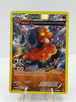 Magcargo 24/160 Reverse Holo Rare XY Primal Clash Pokemon TCG Card - Image 1