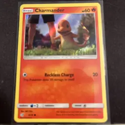 Pokemon Card Charmander 4/18 Holo Detective Pikachu 2019 LP-NM - Image 1