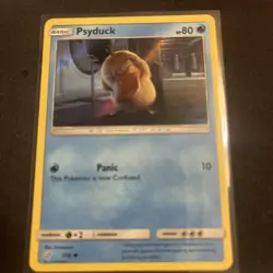 Pokemon Card Psyduck Detective Pikachu Holo 7/18 Near Mint - Image 1
