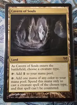 Avacyn Restored Cavern of Souls Regular Card, MTG, NM - Image 1