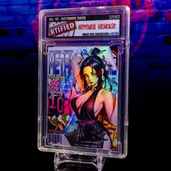 Shinobu Waifu Card Serial #17/25 LIMITED RELEASE Encased Custom Holo SLAB OMEGA - Image 2