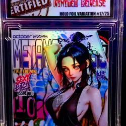 Shinobu Waifu Card Serial #17/25 LIMITED RELEASE Encased Custom Holo SLAB OMEGA - Image 3